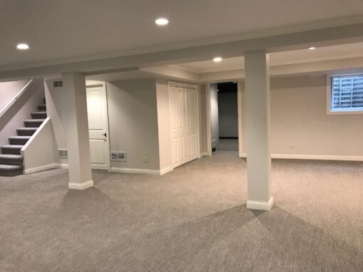 Northbrook Basement Remodel – Elm Ridge Dr